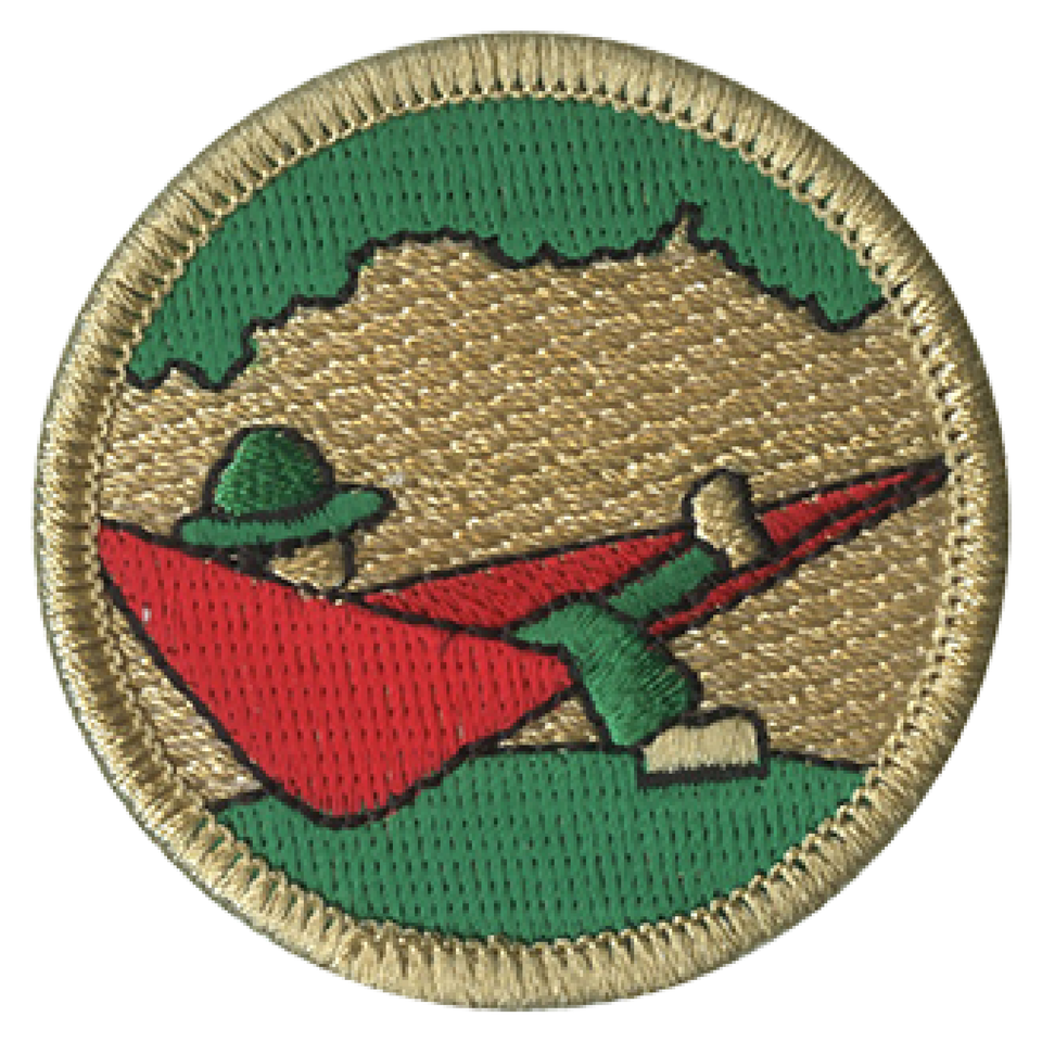 Rocking Hammock Scout Patrol Patch