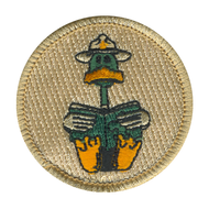 Sitting Duck Patrol Patch - embroidered 2 in round