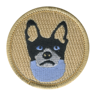 Bluees Patrol Patch - embroidered 2 in round