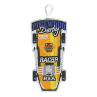 2025 Pinewood Derby Embroidered Patch - Webelos Racer