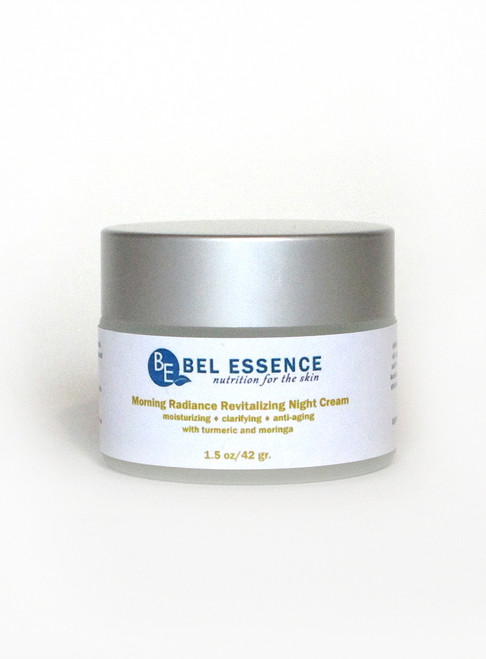 Morning Radiance Revitalizing Night Cream – Face Moisturizer, Exfoliating Cream, Anti Aging Cream: Hydrate, Firm Skin, Reduce Fine Lines, Clarify Skin Tone