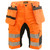 Slim Stretch Hi-Vis Shorts with Removable Holster Pockets