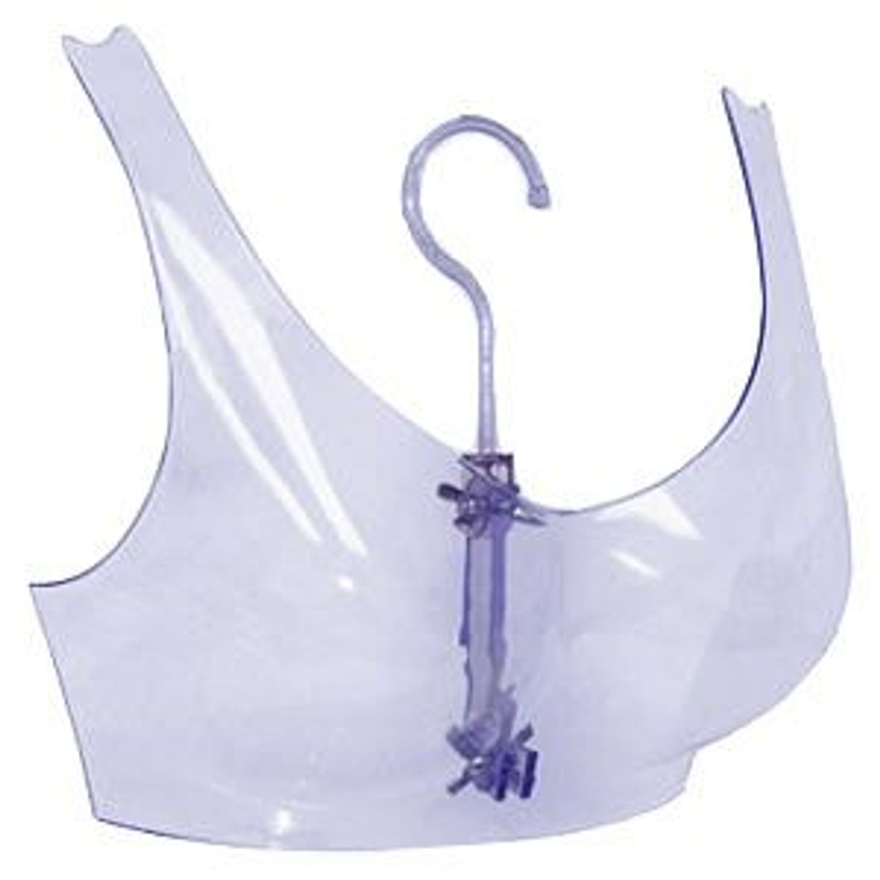 Clear Bra Hanger for display