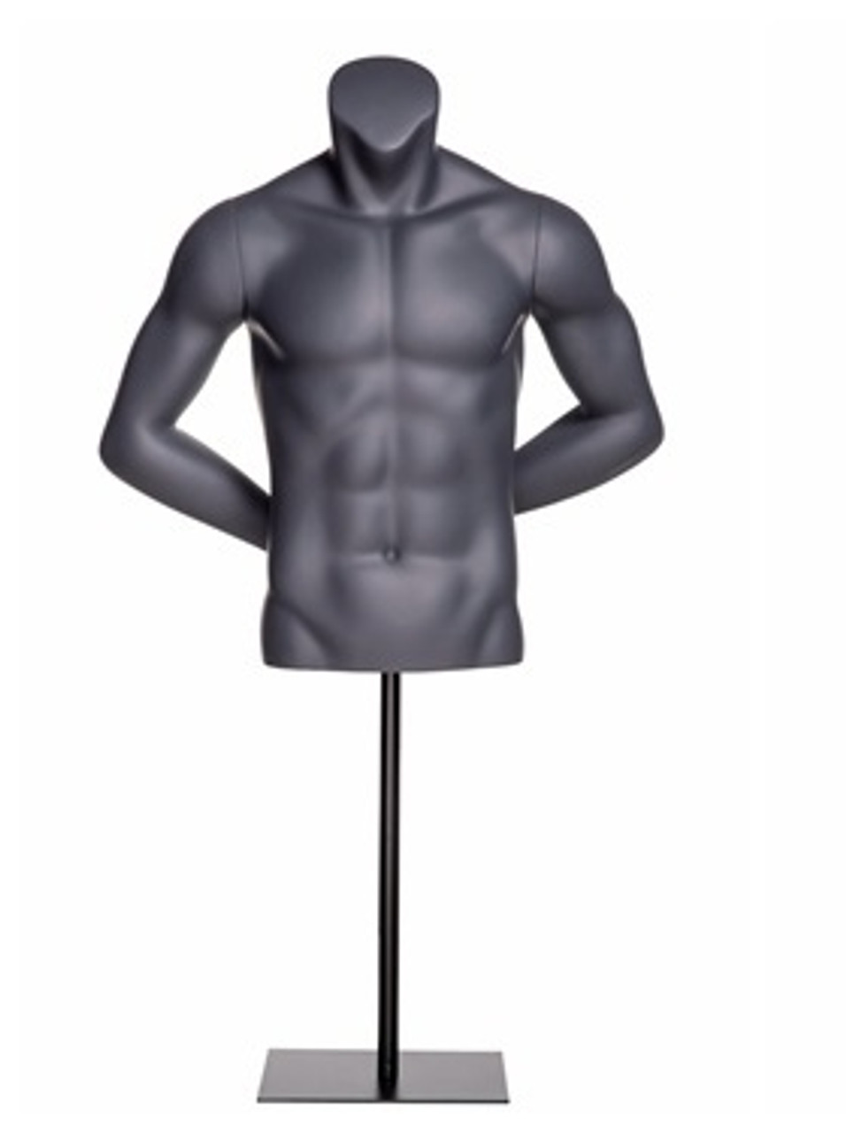 Male Headless Full Body Mannequin - Straight Arms & Legs