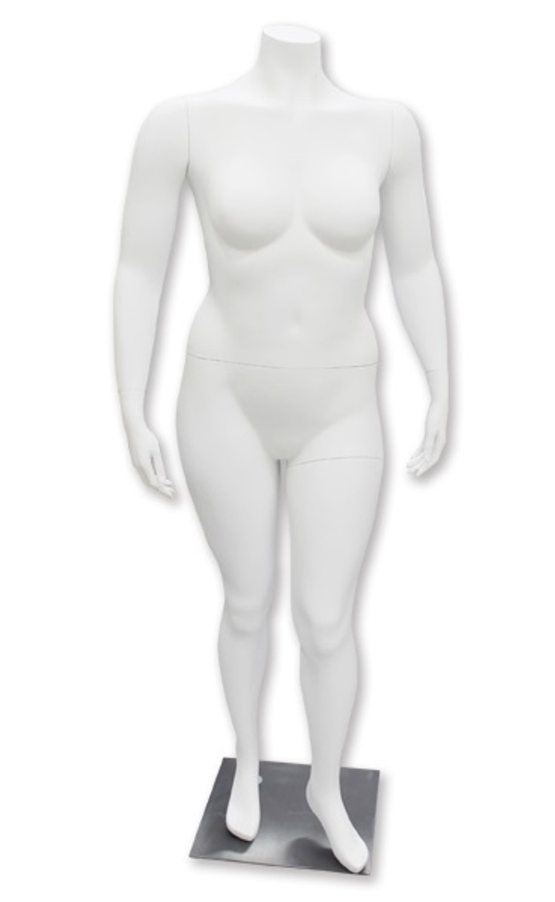 Female Headless Torso Mannequin with Removable Arms