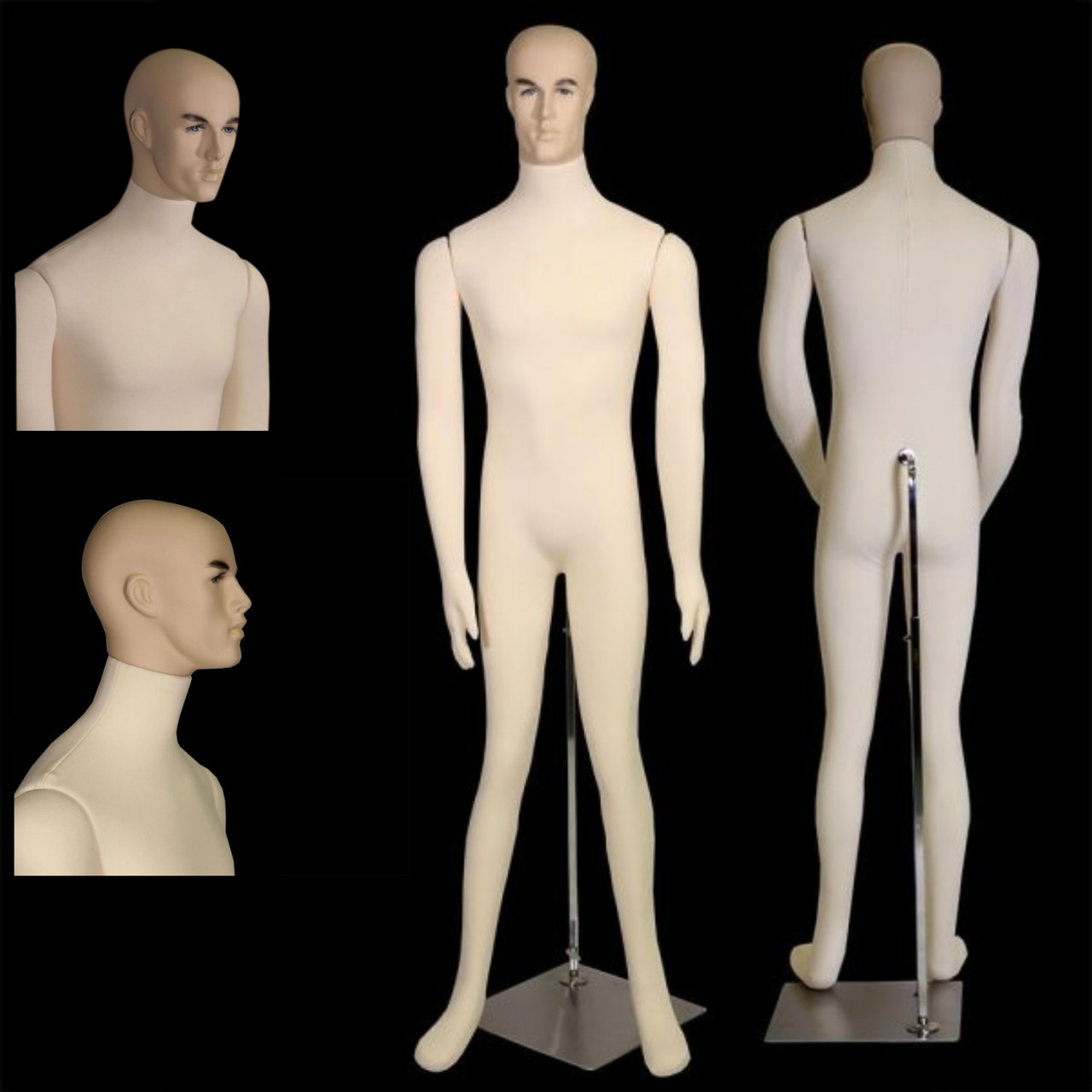 Buy Flexible Beige Male Mannequins Online