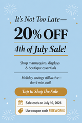 Where to Find the Best Holiday Sales for Mannequins and Display Forms