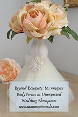 Beyond Bouquets: Mannequin Body Forms as Unexpected Wedding Showpieces