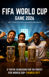 Where to Buy FIFA World Cup Glasses & Mugs on Etsy — Amazing Gift Shop Store