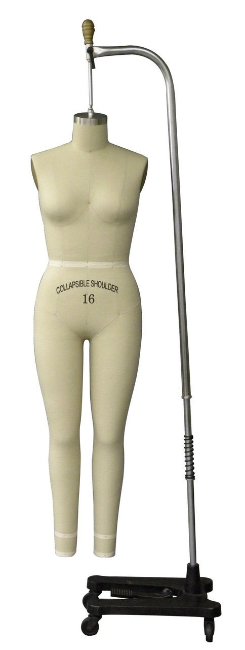 Professional Plus Size Female Full Body Dress Form Size 16 MMFULLSZ