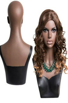 African American Female Display Head MM-S02-FH