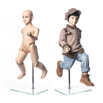 Mannequin, Flexible Posable Full-size In Beige – TK Products LLC