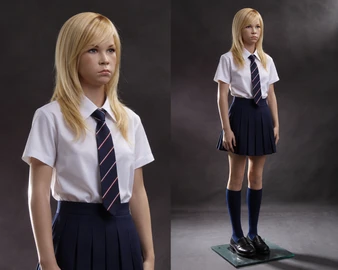 Fleshtone Preteen Girl Mannequin MM-SK02 (MM-SK02)