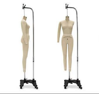 Professional Female Full Body Dress Form Sizes: 2,4,6, MM-FULLSZ 2,4,6