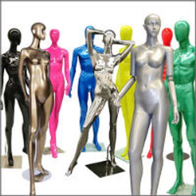 Which mannequins are best for window displays?