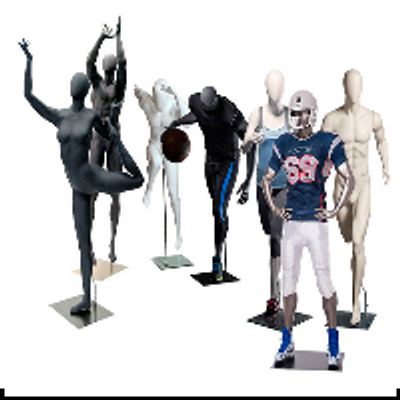 45 Must Have Outstanding Athletic Sports Mannequins!