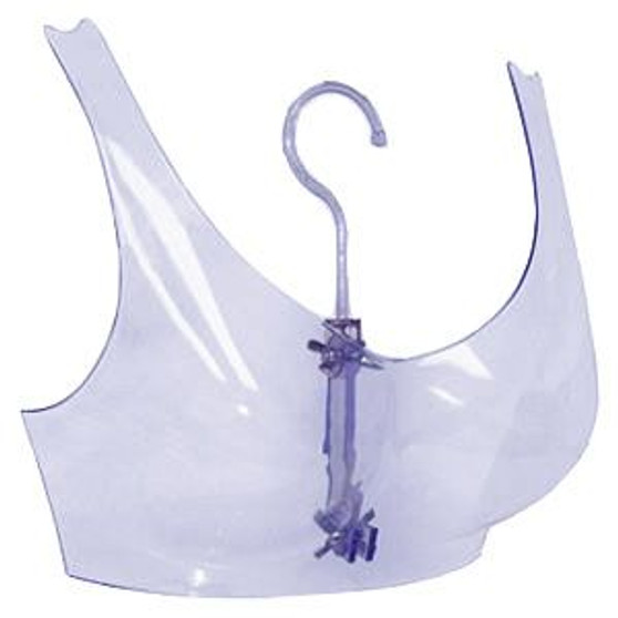 Clear Plastic Hanging Bra Form Display MM-F/J517