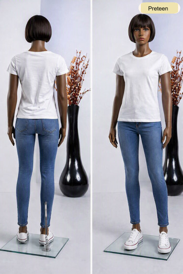 African American Preteen Female Mannequin