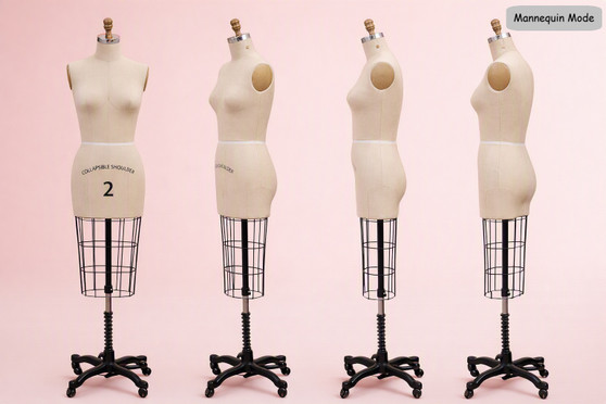 Professional Female Half Body Dress Form