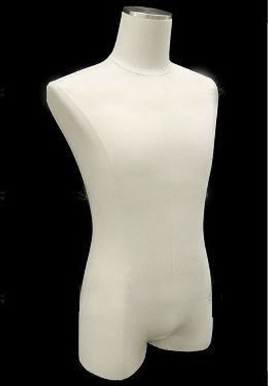 White Linen Male Jersey Body Form MM-JFM1WL