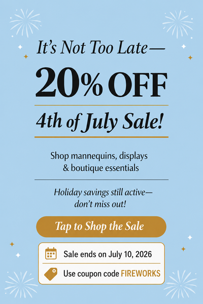 Where to Find the Best Holiday Sales for Mannequins and Display Forms