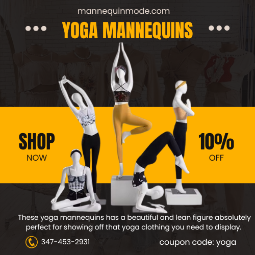 Why Yoga Mannequins Are the New Must‑Have for Activewear Boutiques