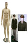 Free Shipping Fiberglass Fleshtone Male Mannequin MM-7001F02