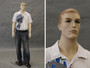 Free Shipping Fiberglass Fleshtone Male Mannequin MM-7001F02