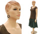 Realistic Plus Size Female Mannequin Fleshtone with Molded Hair MM-AVIS-01