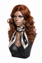 African American Female Display Head MM-S02-FH