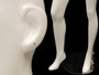 Susan, Gloss White Abstract Female Mannequin with face features MM-ANN-A4