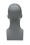 Gray Plastic Male Display Head MM-PS-M-GY