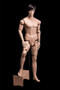  Flexible Realistic Articulated Male Mannequin Fleshtone MM-HM01