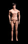 Flexible Realistic Articulated Male Mannequin Fleshtone MM-HM01 