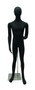 Black Flexible Foam Male Mannequin MM-JF-M2SOFTX