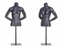 Matte Grey Female Headless Torso with Base MM-NI-13