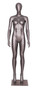 Erin 3, Matte Grey Athletic Female Sports Mannequin MM-JSW03 