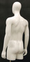 Gloss White Male Egg Head Torso with Arms and Base MM-TMWEGS 