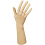 Fleshtone Female Upright Glove, Rings, and Jewelry Display Hand MM-DS186