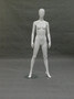 Gloss White Abstract Egg Head Female Mannequin MM-GF11W