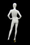 One Day Rental -- Gloss White Abstract Female Mannequin MM-A4W1R 