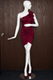 Gloss Wht. Abstract Egg head Female Mannequin item #MM-XD16W-2