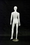 One Day Rental -- Gloss White Abstract Female Mannequin MM-A3W1R