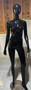 Used Gloss Black Abstract Female Mannequin MM-A3BK1USED