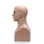 Retail Display Head – Fiberglass Male Mannequin for Hats, Wigs & Eyewear MM-H02M