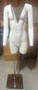 Used Female Invisible Ghost Mannequin 3/4 Torso Form magnetic fittings with Base (MM-GH3-4FUSED2) Used Female Invisible Ghost Mannequin 3/4 Torso Form magnetic fittings with Base (MM-GH3-4FUSED2)