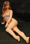 Reclining Female Mannequin Tan Skin Tone MM-FR11-4