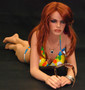 Reclining Female Mannequin Tan Skin Tone MM-FR12-2