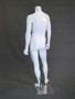 Carlos 1, Fiberglass Headless Male Mannequin Gloss White MM-MA2BW1 