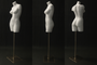 Matte White Female Headless Sexy Torso with Base MM-AB01WH-2 